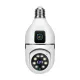 Tushami T27 Dual Lens Bulb Camera 360 Degree with LED Light